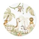 Plakat Oliver Robins - Animals and Palm Trees