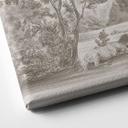 Canvas schilderij Landschap met tuinlandschap in beige - Ms Tiff