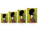 Fotomural Mujer con mariposa en el pelo - Hülya