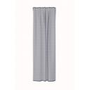 Homing Vorhang Lisa mit verdeckten Schlaufen grau -  2,45x1,40 m