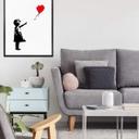 Plakat - Banksy - Girl with the red balloon