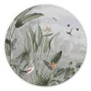 Tableau sur alu-Dibond rond Sir Edward - Botanique