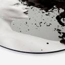 Tableau sur alu-Dibond rond Milk & Coffee
