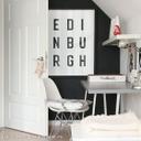 Póster - Tipografía Edimburgo