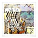 Póster Zamart - Kandinsky meets Warnemünde - Cuadrado