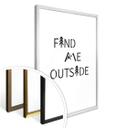 Plakat - Find me outside