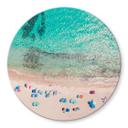 Tableau sur verre Sisi & Seb - Sur la plage