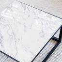 Plateau de table en verre - Marbre 04 - Carré - 60x60 cm