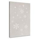 Lienzo Invierno - Copos de nieve - Orara Studio