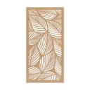 Decoración en madera hojas de haya - MDF naturaleza