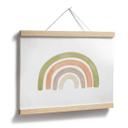 Póster Nouveauprints - Arco iris acuarela