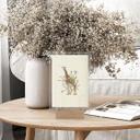 Akrylglas borddekoration Blomstret giraf - Frida Floral Studio