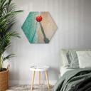 Hexagone - alu-Dibond Ambra - Au bord de la mer