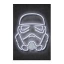 Tekstil plakat af Stormtrooper hjelm - Mielu