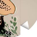 Tapet cirkel Arty Guava - Papaya Balance - vliesetapet/selvklæbende non-woven tapet