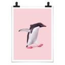 Póster Suelto - Flip Flop Penguin