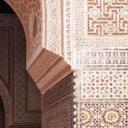 Fotomural Puerta oriental con mosaicos - Sisi & Seb