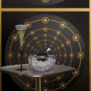 Versace ikke-vævet tapet I Love Baroque Medusa Circles Black Gold luksuriøst