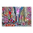Tableau sur verre Zamart - New York - Style Rizzi