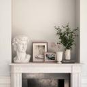 Papel pintado efecto luz, papel pintado no tejido Erismann Versailles crema, plata