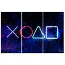 Canvas print 3 dele, knapper til controlleren