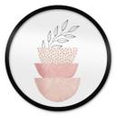 Póster Planta - Delicada belleza de la naturaleza redondo - Musgo