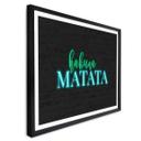 Póster Hakuna Matata - Luz de neón