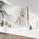 Plakat Linjer af kvindelighed - Treechild