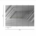 Betonlook gråsort gangtapet - non-woven Designwalls 2 - 2,55 x 3,5 m
