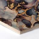 Hexagon - Hout - Fredriksson - Pink & Gold