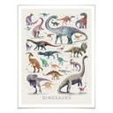 Plakat - Braun - Dinosaurs