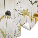 Tapet cirkel Disher - Summer Flower - vliesetapet/selvklæbende non-woven tapet