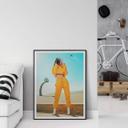 Plakat - Loose - Pigen i den gule joggingdragt