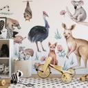 Sticker mural Kvilis - Animaux d'Australie (19 pièces)