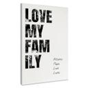 Personligt Canvasbillede Love my Family
