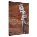 Lienzo Banksy - El amor es la respuesta