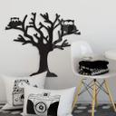 Árbol decorativo acrílico con búhos