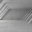 Betonlook gråsort gangtapet - non-woven Designwalls 2 - 2,55 x 3,5 m