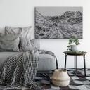 Tableau en alu-Dibond effet argenté Sparshott - Le sentier de randonnée