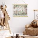 Póster infantil Kikki Belle - Amigos del bosque primavera