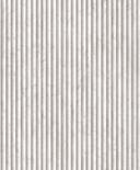 Papel pintado no tejido en beige, gris mármol aspecto piedra panel rayas clásico 
