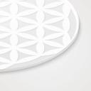 Akrylglasbillede, vinduesbillede til at hænge op Flower of life - rund