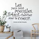 Les yeux sont aveugles..