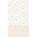 Fototapet med træpanel rosa grøn beige - landhusstil, der kan udvides