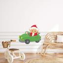 Wallsticker Sandman i en bil