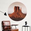 Wallsticker-klippeformation i Monument Valley - Hugonnard - Round