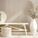 non-woven tapet beige striber til stue soveværelse tapet marburg