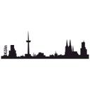 Sticker mural - Gratte-ciel de Cologne 1