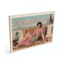 Træplakat Just Chillin - Inspireret af John William Godward