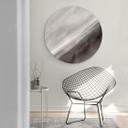 Tableau sur alu Dibond Nouveauprints - Cristal de roche - Rond